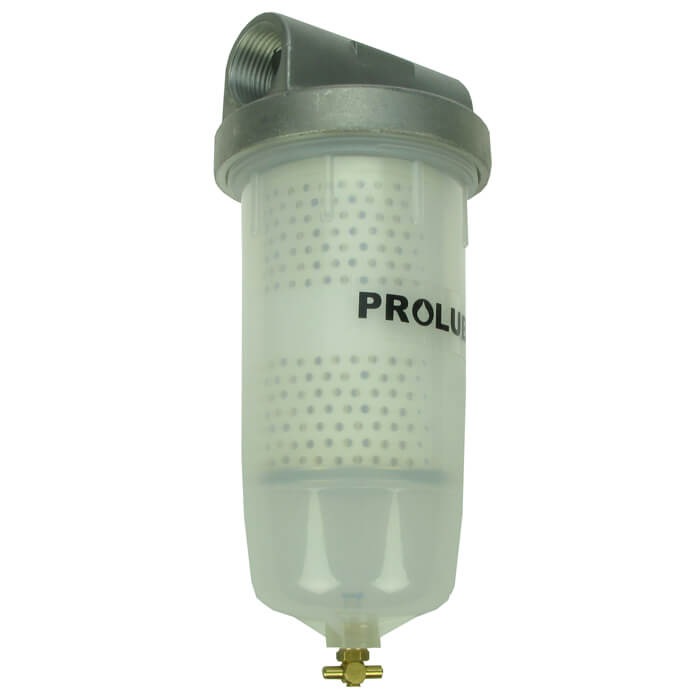 Prolube clear bowl filter kit, 10 micron (495)